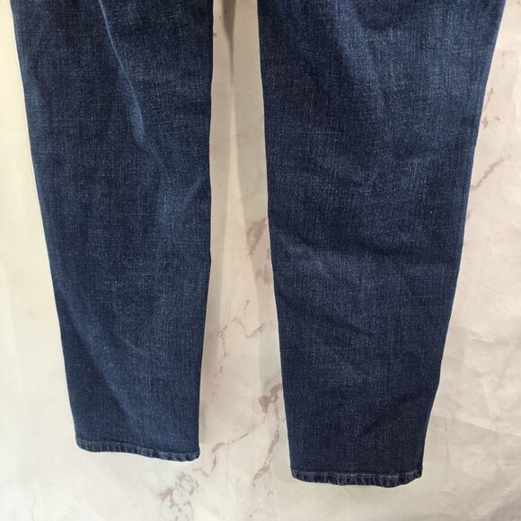 Rebecca Minkoff Jeans Womens 10 Gem Crystal Jewel Bedazzled Dark Wash High Rise - Picture 8 of 12